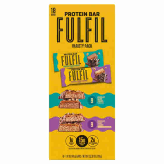 Protein Bar Variety Pack, 18-Count
