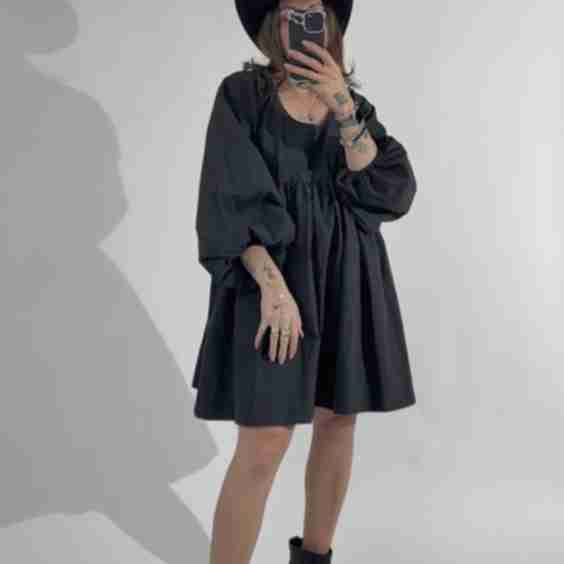 Reversible Flowing Mini Dress