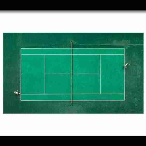 Game Set Match Framed Print