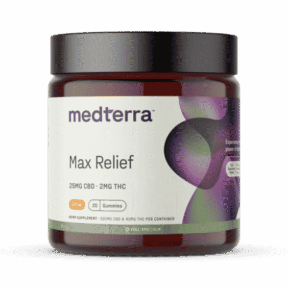 Max Relief Full Spectrum CBD Gummies