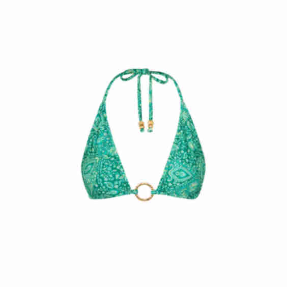 Ring Halter Bikini Top