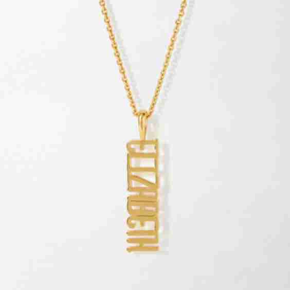 Personalised Name Tag Necklace