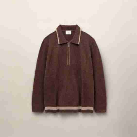 Lazarus Long Sleeve Polo Top