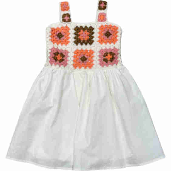 Crochet Twirl Dress 