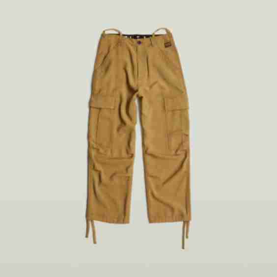 Cargo Cropped Drawcord Pants