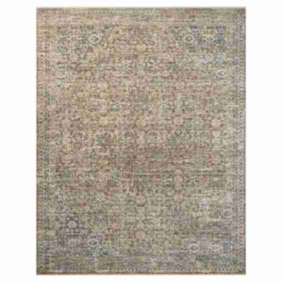 Bazaar Vintage Patterned Rug - 6'x9'