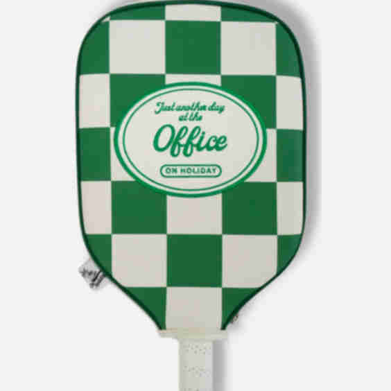 Leather Pickleball Paddle Cover