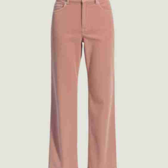 Loose-Fitting Corduroy Pants