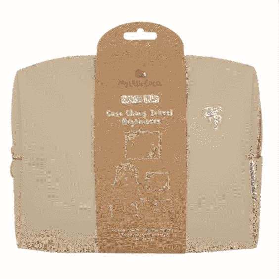 Beach Bum Case Chaos Travel Organisers 5 X Bags