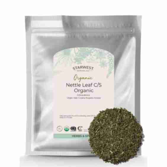 Nettle Leaf Cut and Sifted Organic Dried Herb 1 lb