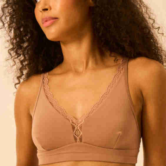 Lace Plunge Bra