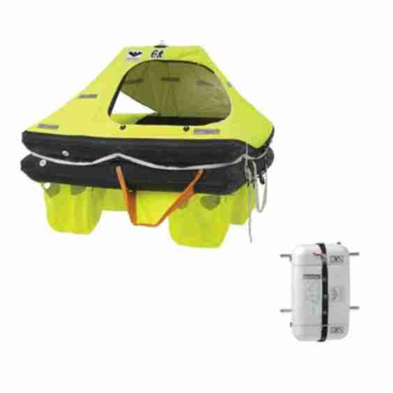 Liferaft RescYou Coastal, UKCL, Yachting for 6per