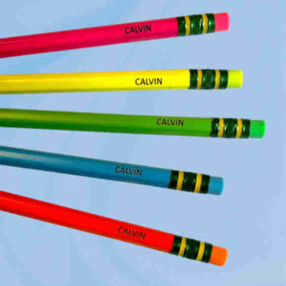 Custom Engraved Ticonderoga #2 Pencils