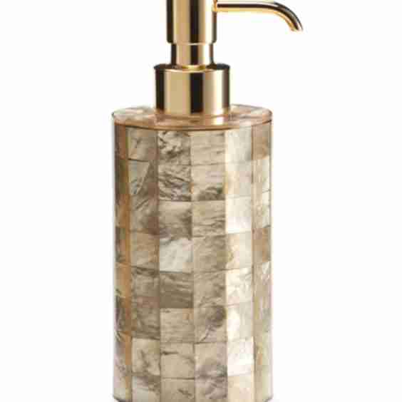 Capiz Champagne Pump Dispenser