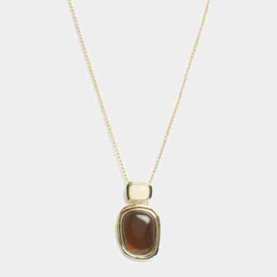 Stone Pendant Necklace