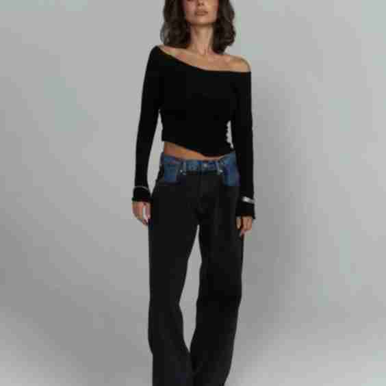 Tri-Fold Jeans