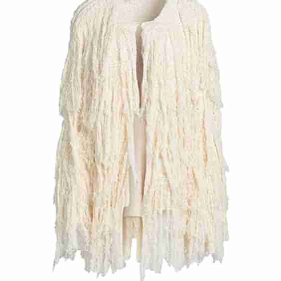 Fringe Full-Length Jacket