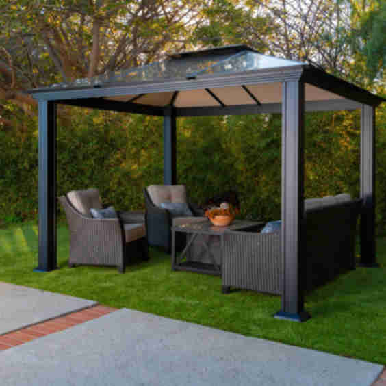 Santa Monica Hard Top Gazebo
