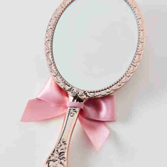Strawberry Cupid Handheld Mirror