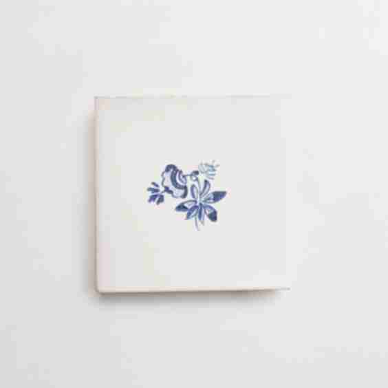 17th Century: Maiolica De Delft Piccola Tile