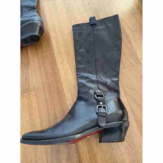 Leather Cowboy Boots