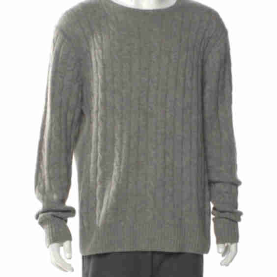 Cashmere Crew Neck Pullover