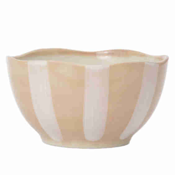 Urban Homestead Hand-Painted Stoneware Bowl