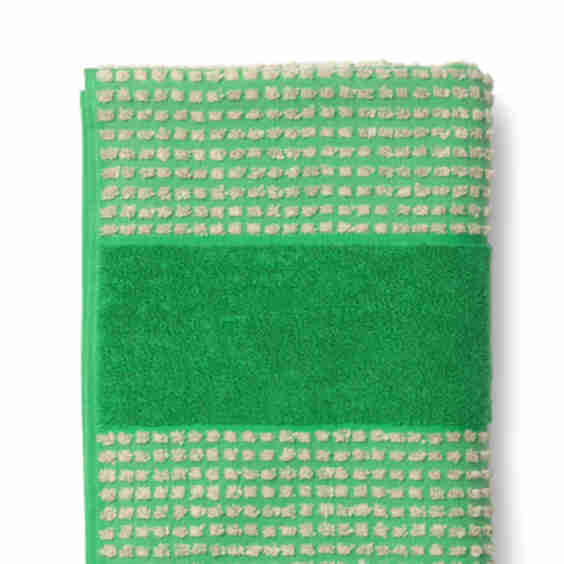 Check Bath Towel