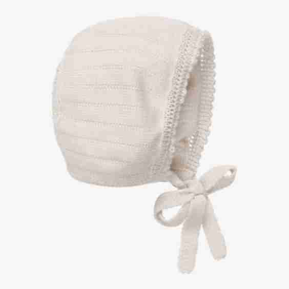 Knitted Baby Bonnet