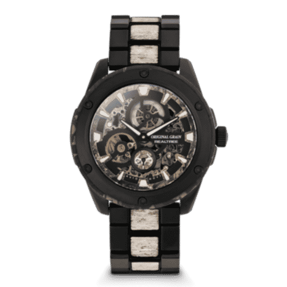 Realtree APX Deer Antler Inlay Rugged Auto 44mm Watch