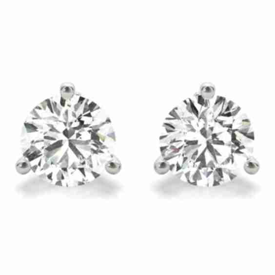 Monaco Diamond Studs Earrings