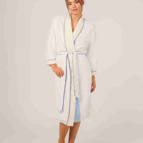 Leona Reversible Micro-Fiber Robe
