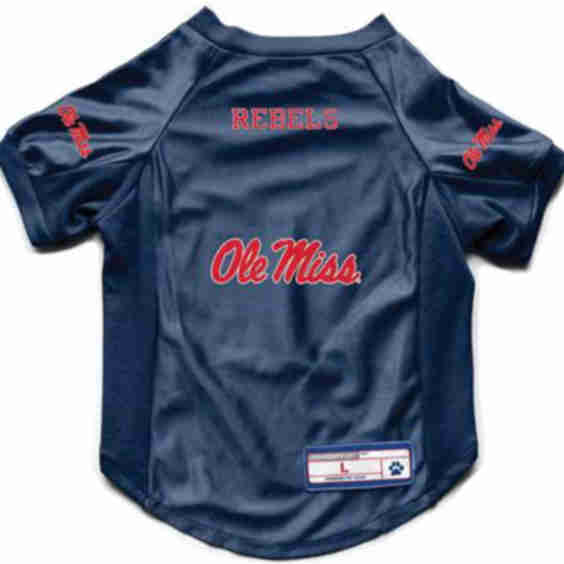 Ncaa Stretch Dog Cat Pet Jersey X-Small