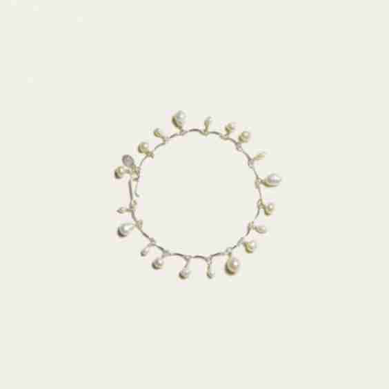 Pearl Scalloped Bracelet