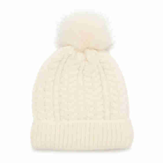 Chunky Knit Pom Beanie