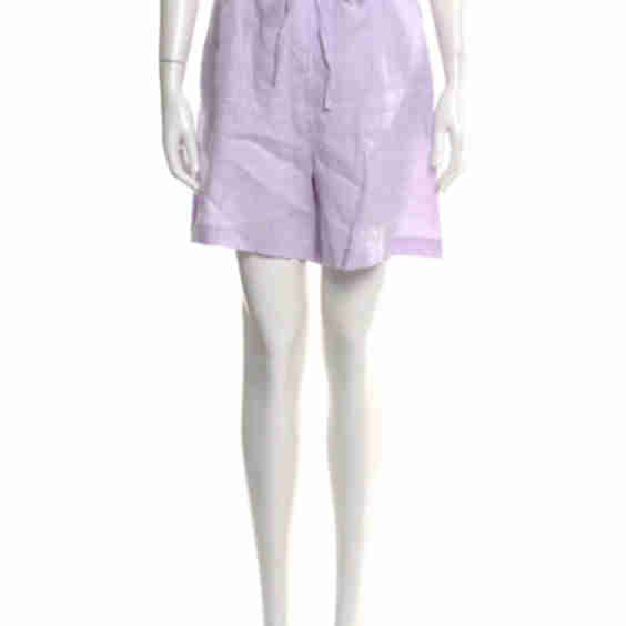 Linen Knee-Length Shorts (Pre-Owned)