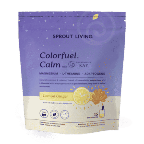 Lemon Ginger Calm Blend 15 Stick Packs