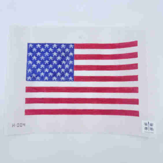 American Flag Canvas and Stitch Guide