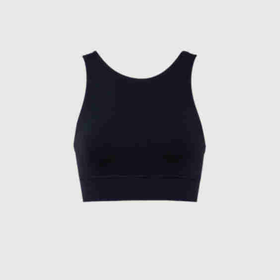 High Neck Bra Top