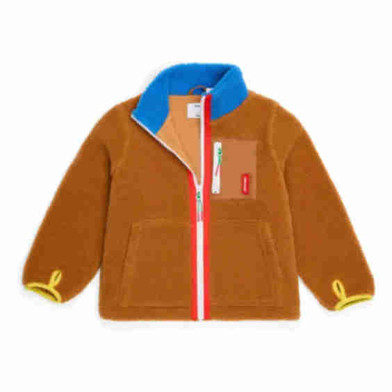 Camel Fleece Jacket 