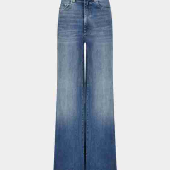 Hepburn High Rise Wide Leg Jeans