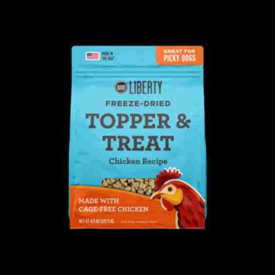 Liberty Freeze-Dried Topper & Treat for Dogs – Chicken Recipe