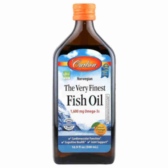 The Very Finest Fish Oil, Natural Orange, 500 ml