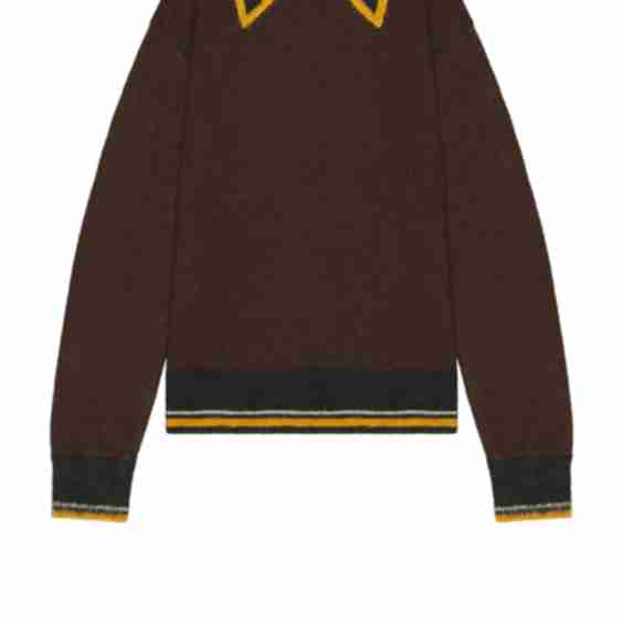 Knitted Collar Jumper