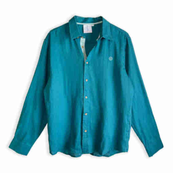 Linen Button Down Shirt 