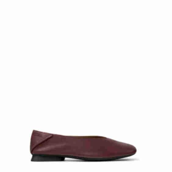 Casi Myra Leather Ballet Flats