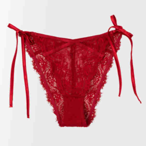 Lacy Side Tie Panty