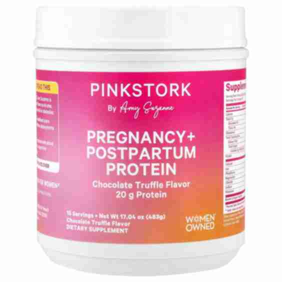Pregnancy + Postpartum Protein Chocolate Truffle Powder 17.04 oz (483 g)