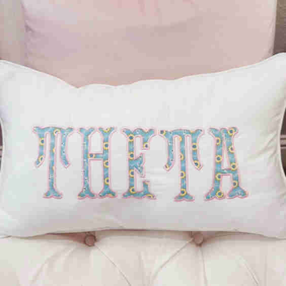 12” by 20” Piped Pillow