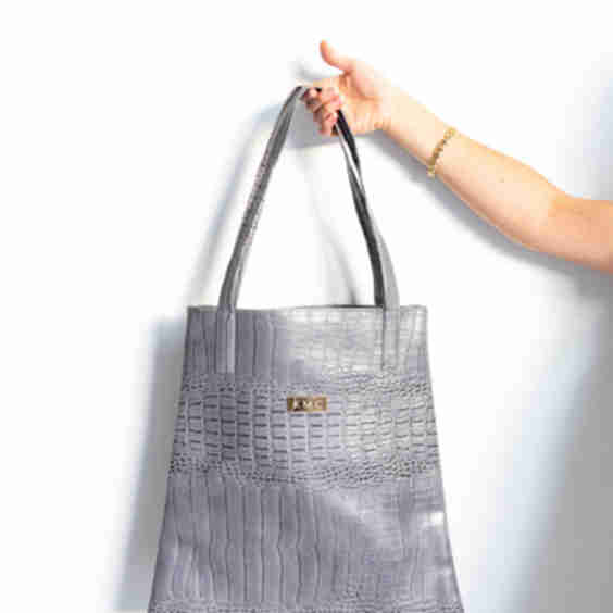 The North South Tote Bag - Big Crocodile